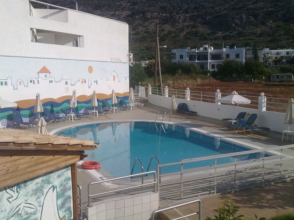 Irilena Apartments Stalida Exterior foto