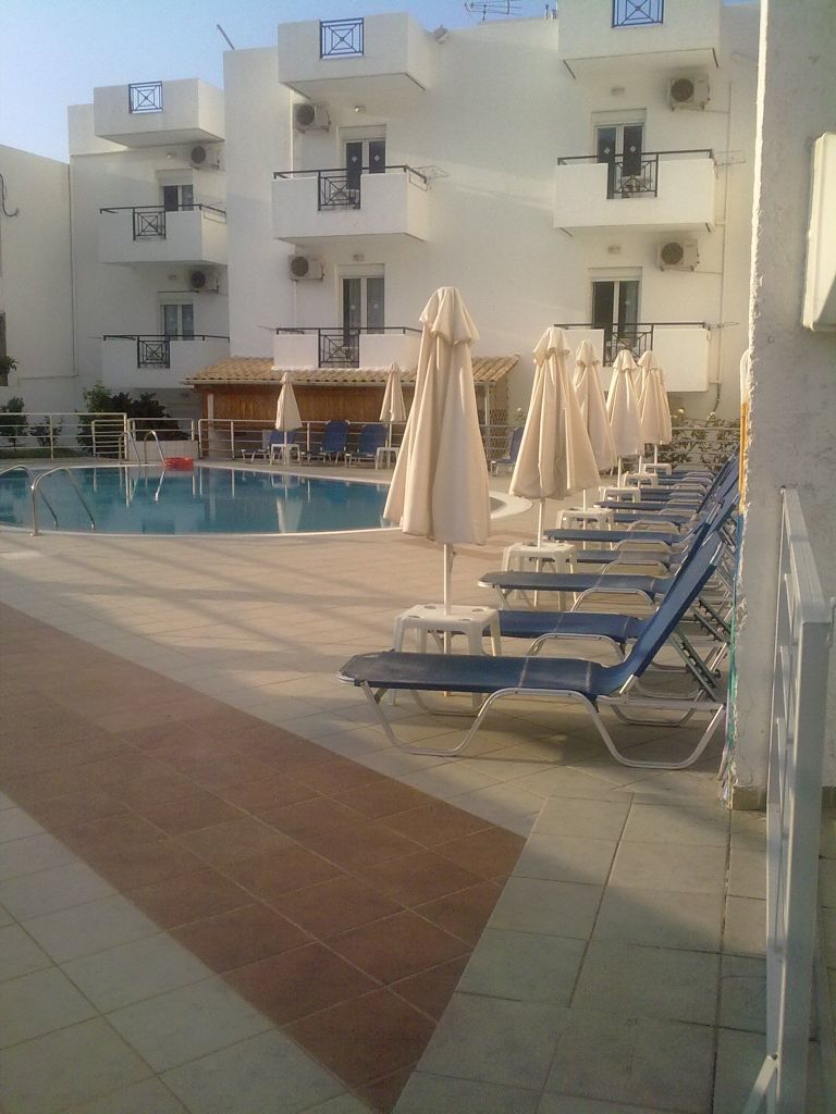 Irilena Apartments Stalida Exterior foto